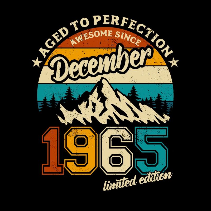 Limited Edition December 1965 Geburtstag Geschenk