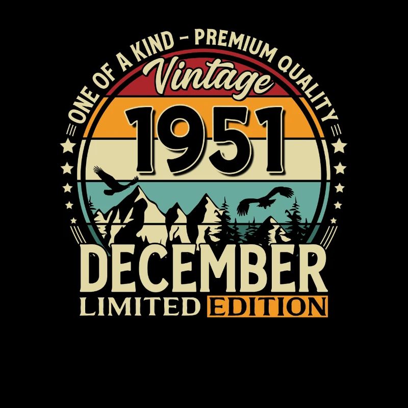 74. Geburtstag Geschenk Oldtimer Dezember 1951