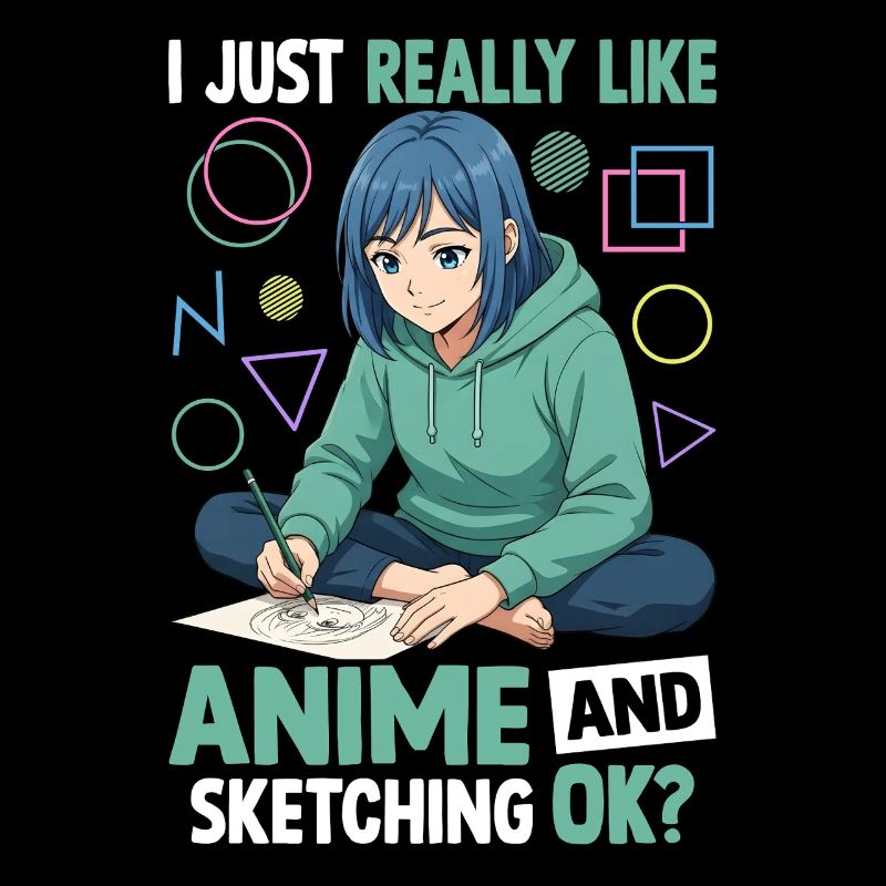 I Just Really Like Anime And Sketching OK