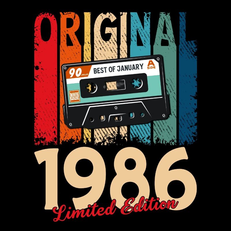 Cassette du 40e anniversaire janvier 1986