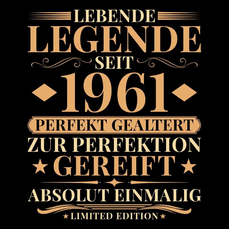 65. Geburtstag Perfekt gealtert seit 1961