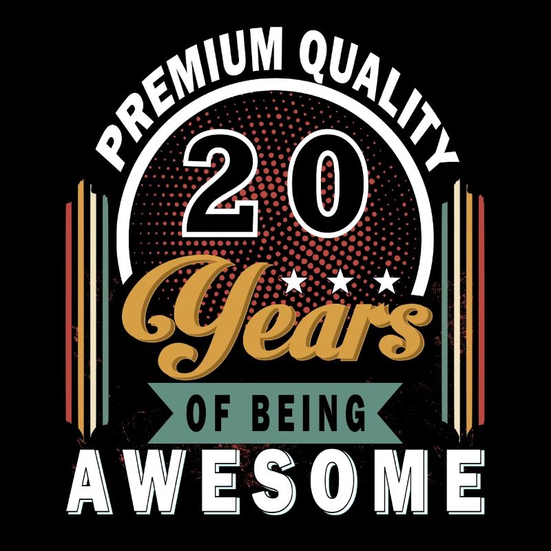 Conception pour le 20e anniversaire