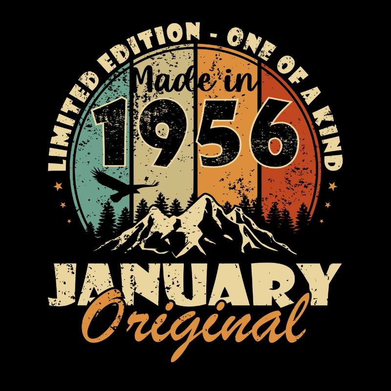 1956 Limited Edition Januar Original