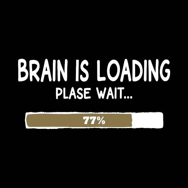 Loading the Brain – Loading Bar Humor