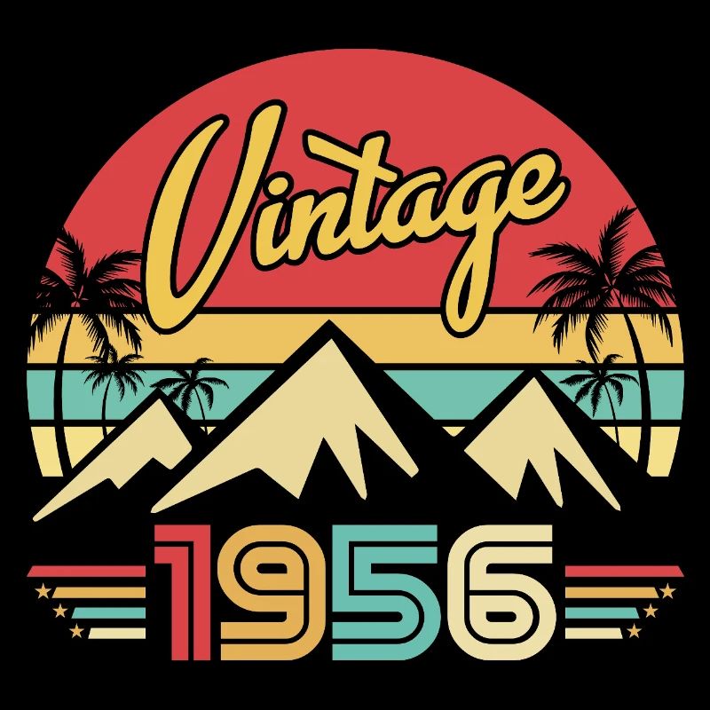 Januar 1956 Vintage-Retro-Geburtstagsgeschenk