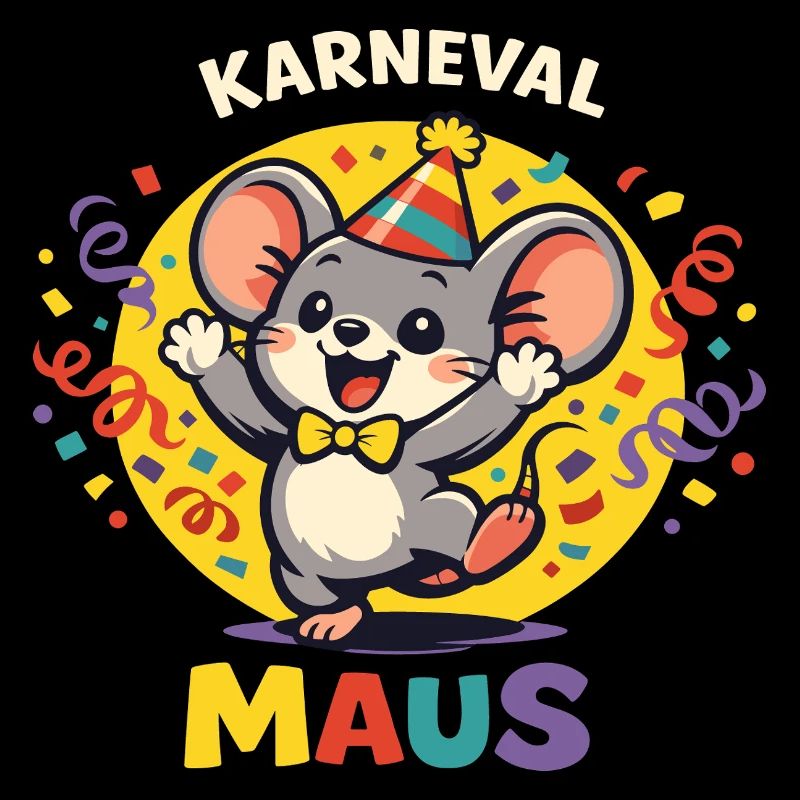 Sweet Carnival Mouse Women's Carnival Funny