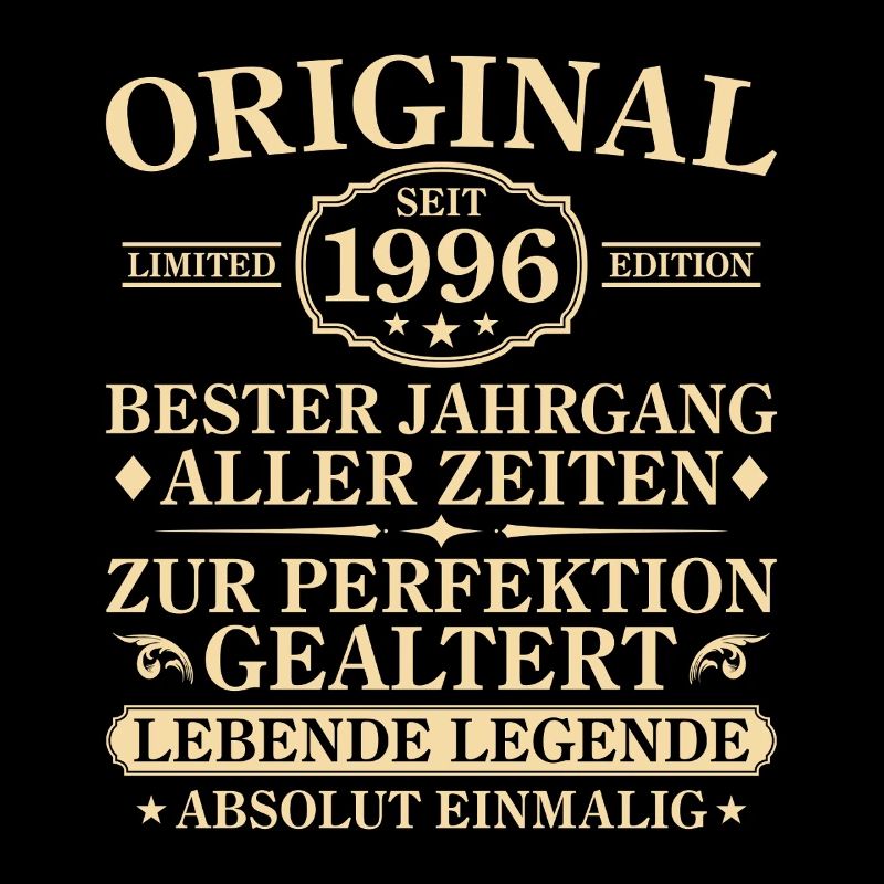 30e anniversaire Millésime 1996 absolument unique