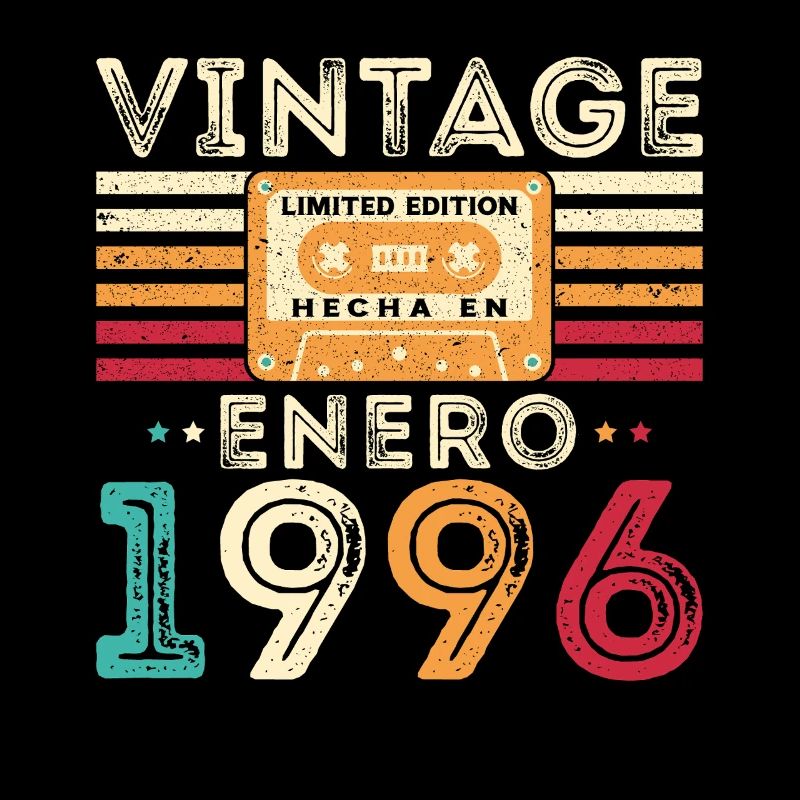 Januar 1996 Retro Vintage Geburtstagsgeschenk