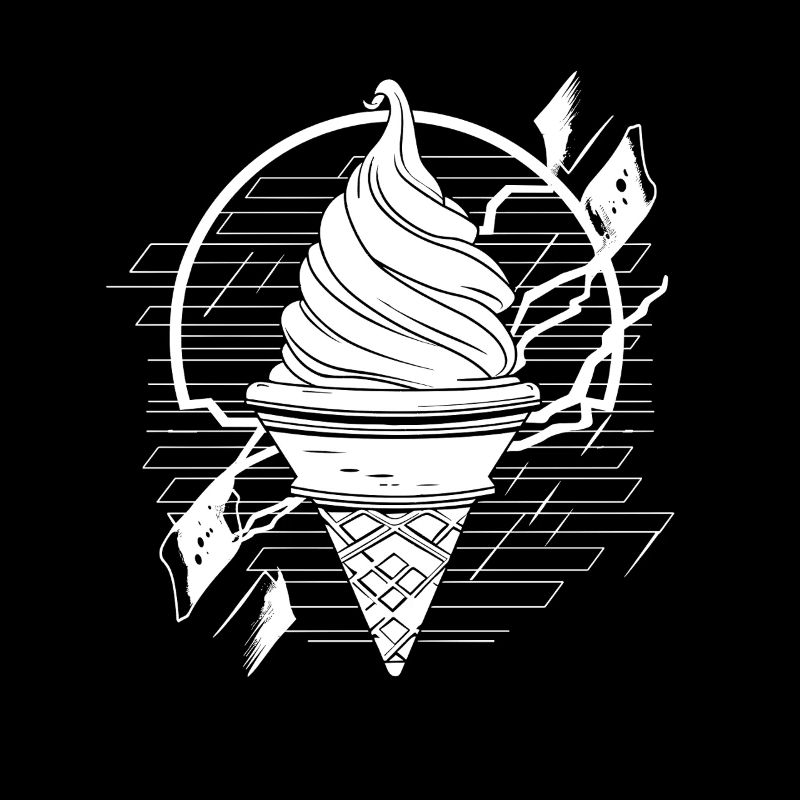 Dessin de glace douce