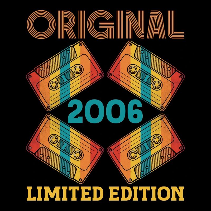 Original 20e Anniversaire 20 ans 2006 Cadeau Tee