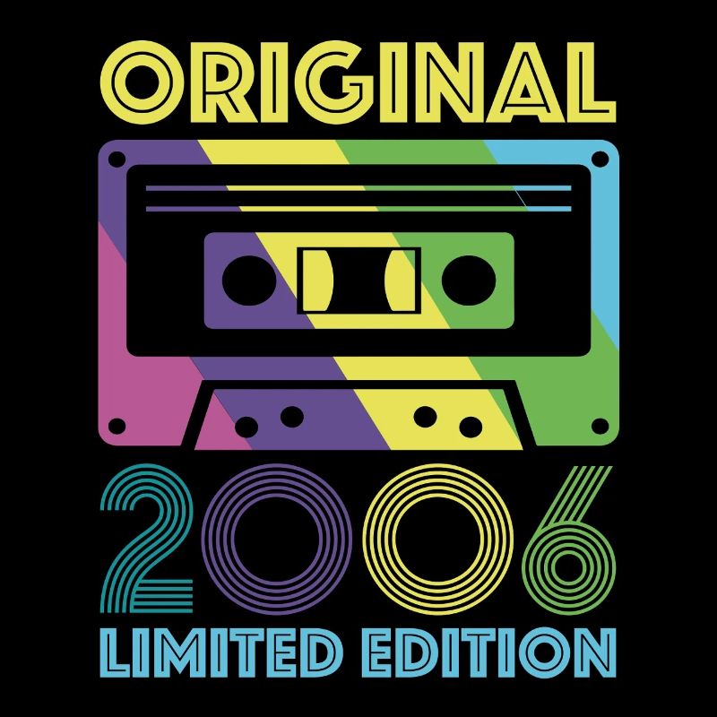 Original 2006 Cassette 20e Anniversaire 20 ans Tee