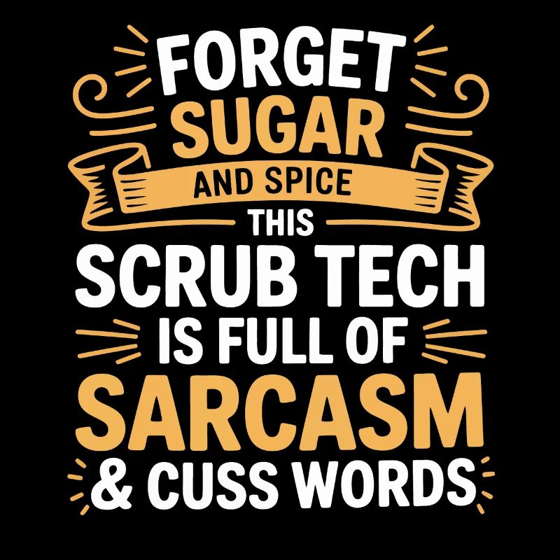 Tech Sarkasmus Scrub Humor