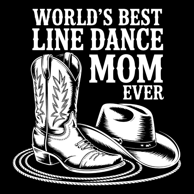 LineDance mom with cowboy boots