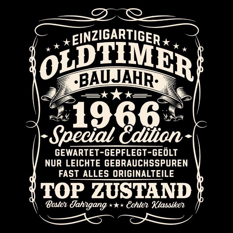 60. Geburtstag 1966 Oldtimer Geschenk Retro