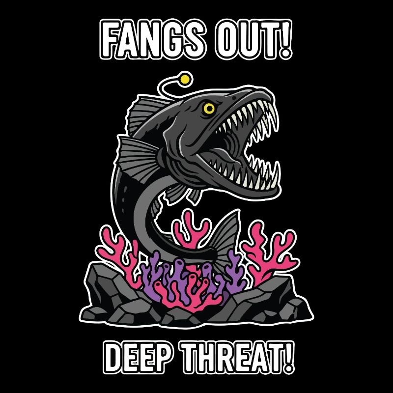 Fangs Out Deep Threat Abyssal Fish