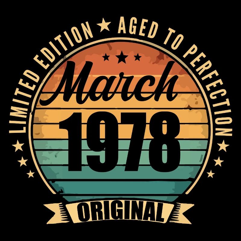 Mars 1978 Édition Limitée Retro Mars 1978