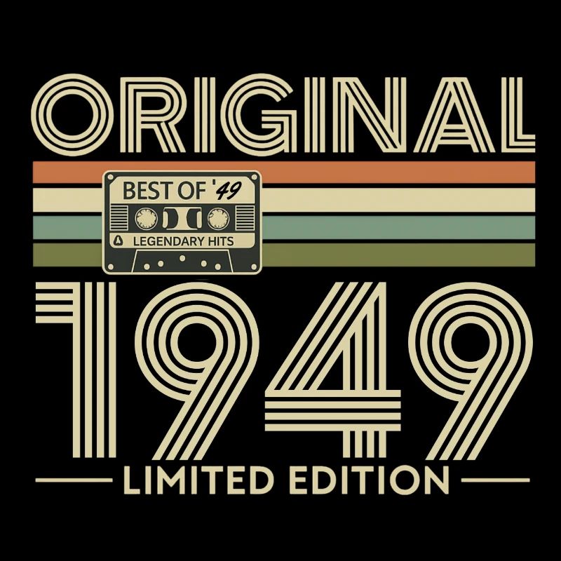 Original 1949 Édition Limitée Retro