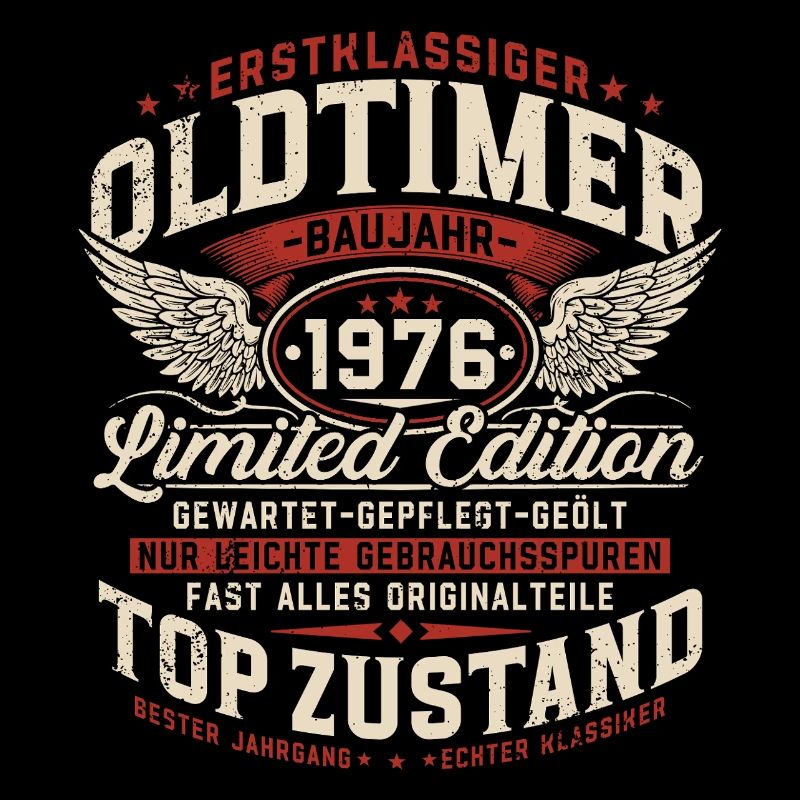 1976 Oldtimer 50. Geburtstag Geschenk Retro