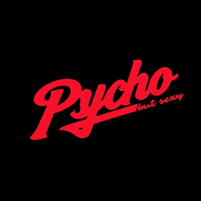 Psycho Retro Script Logo