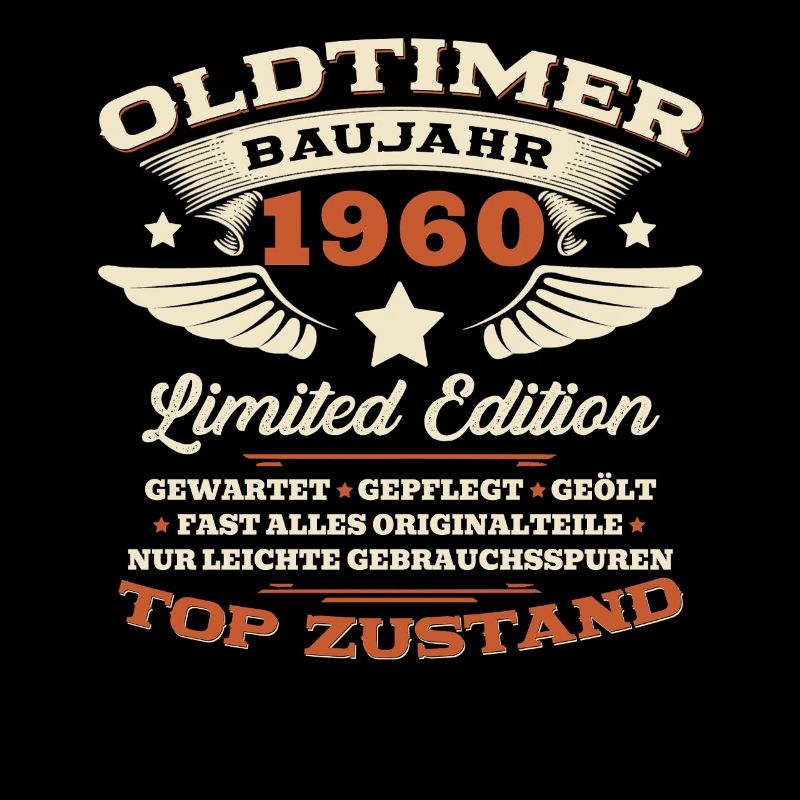 66. Geburtstag Geschenk Mann Oldtimer 1960 Legende
