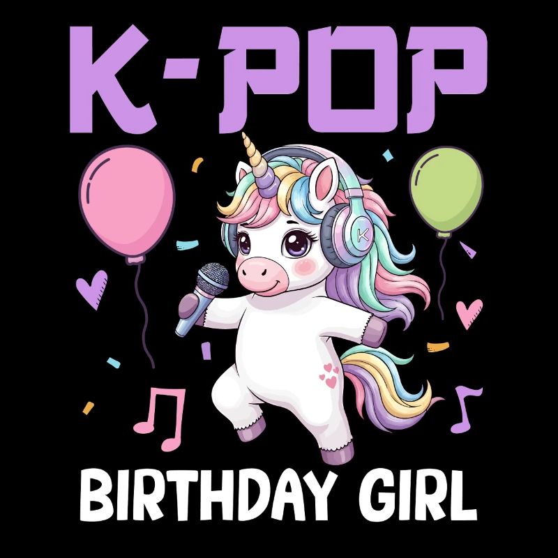 Fille d’anniversaire de K Pop