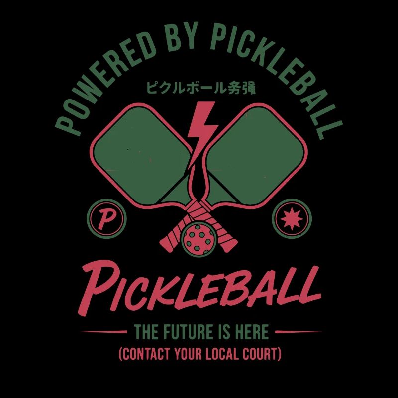 Pickleball Powered By Pickleball Funny Player