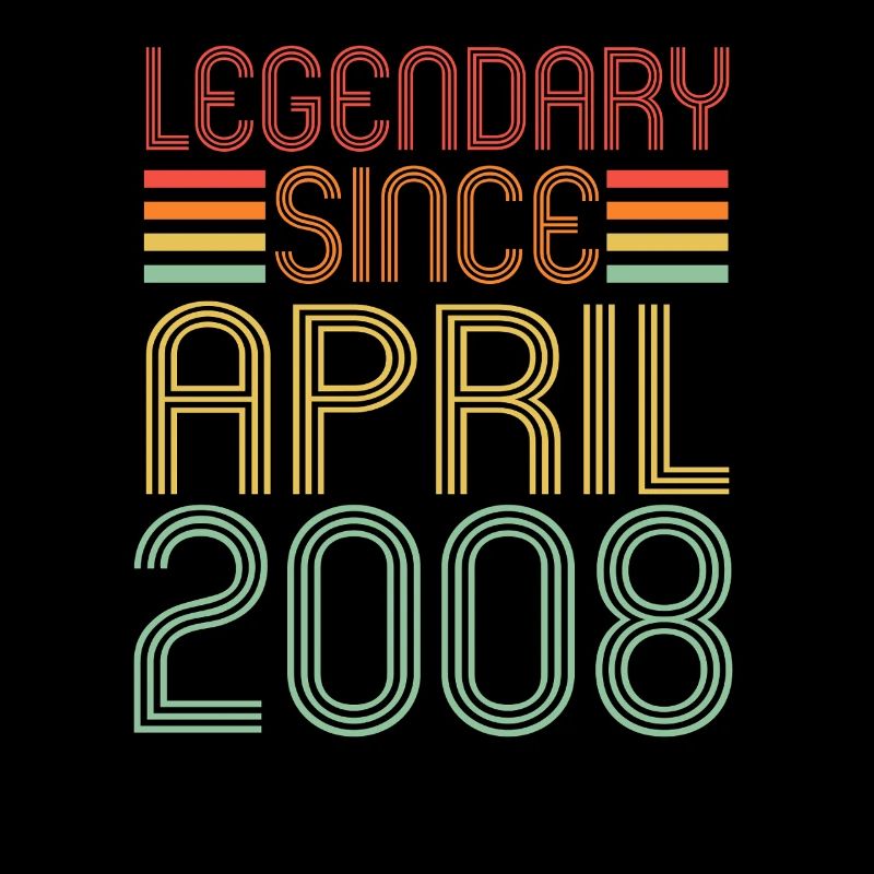 Legendary since April 2008, Retro, Geburtstag
