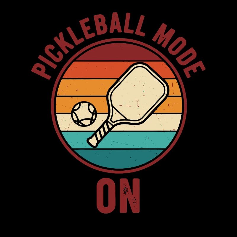 Pickleball Mode On Funny Player Pickle Ball Play
