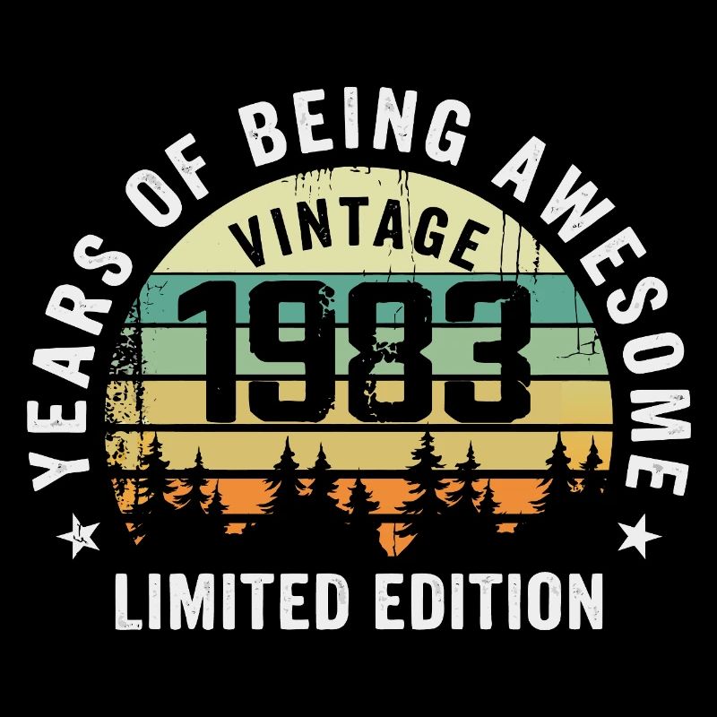 Legendary since 1983, Vintage Edition 1983 Retro