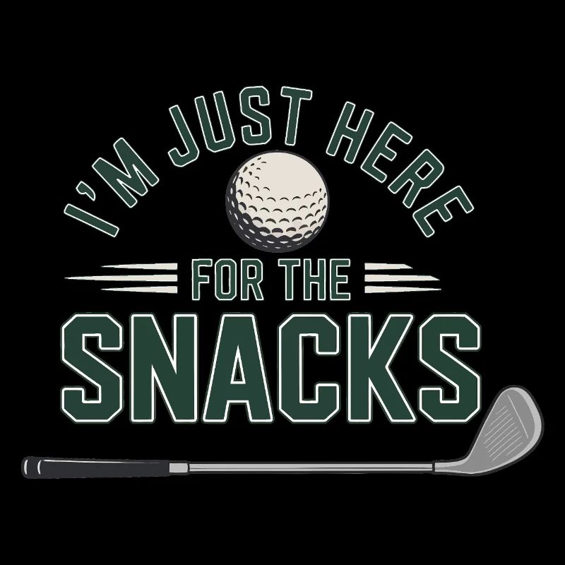 I'm here for snacks only