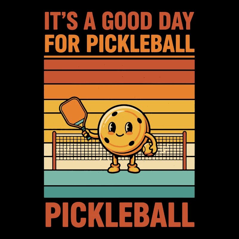 Pickleball Funny Player Its A Good Day For
