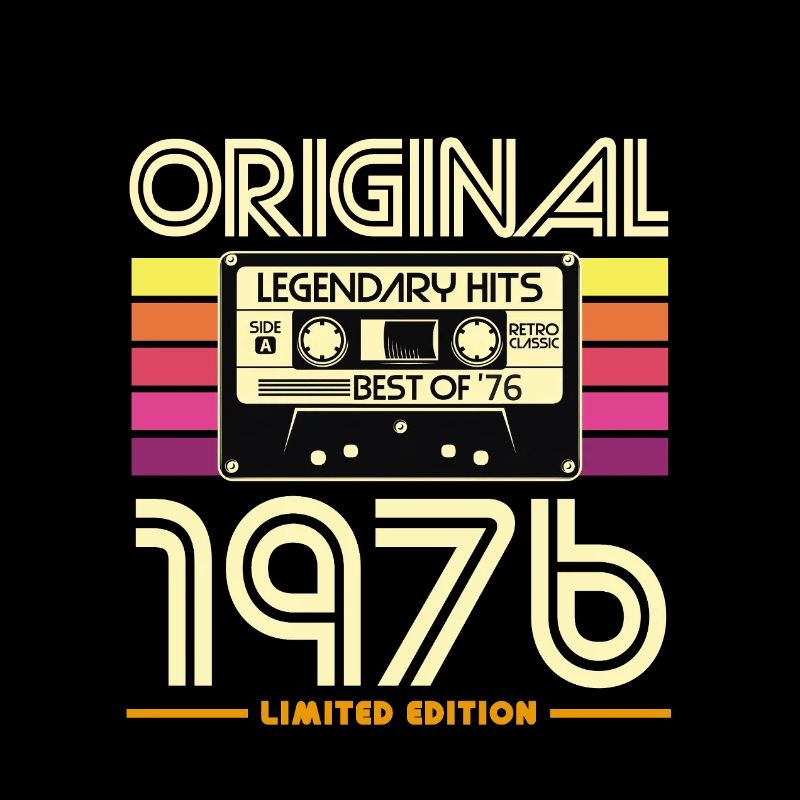 Originale limitierte Retro-Kassette von 1976
