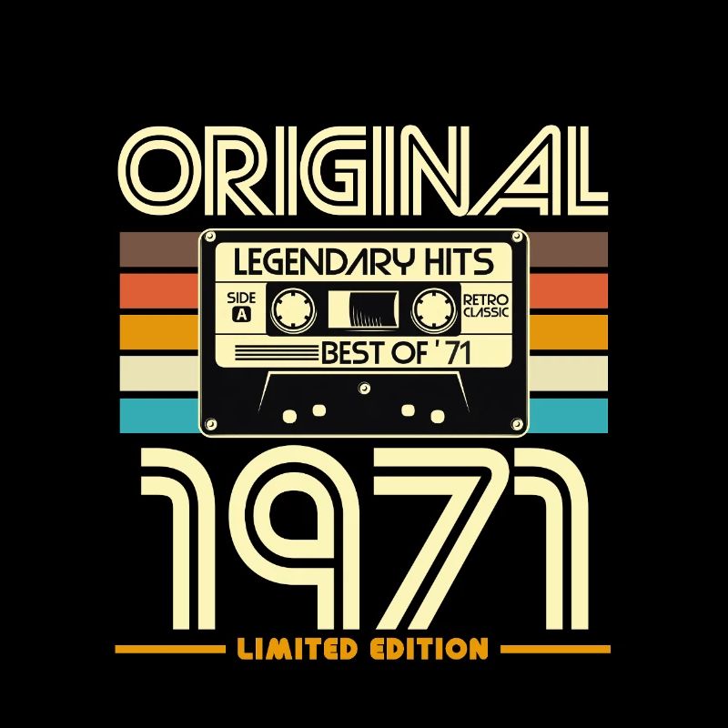Originale limitierte Retro-Kassette von 1971