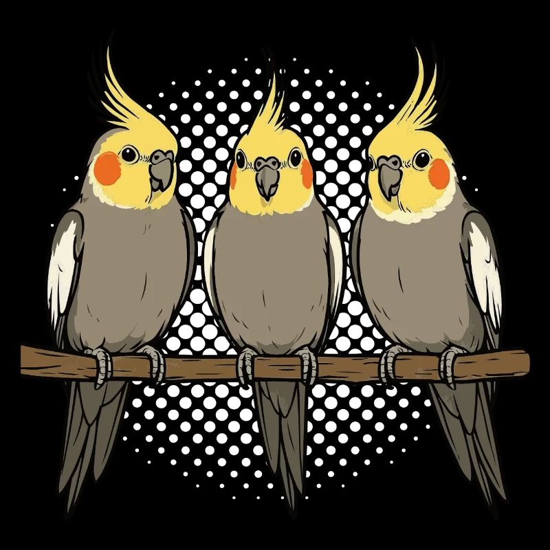 Calopsitte Calopsitte Calopsitte Oiseau calopsitte