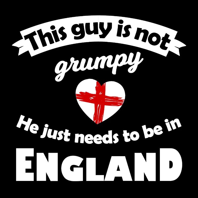 Not grumpy: He needs England