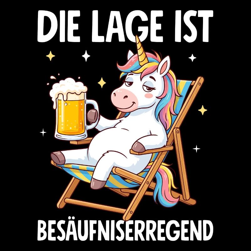 Die Lage Ist Besäufniserregend mit Einhorn