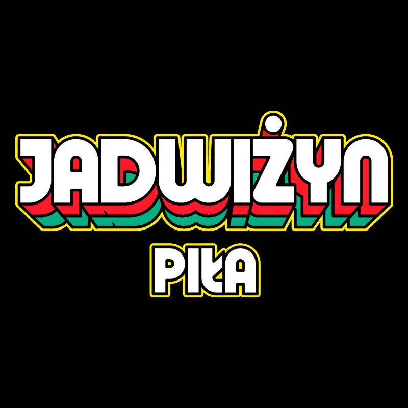 Jadwiżyn Piła. Nom du district rétro