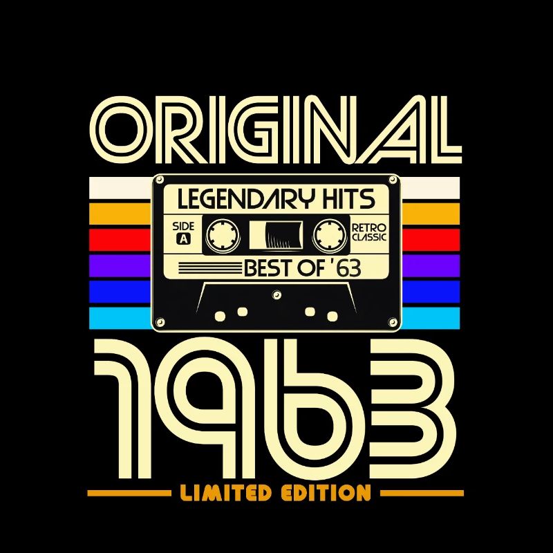 Original 1963 cassette rétro édition limitée