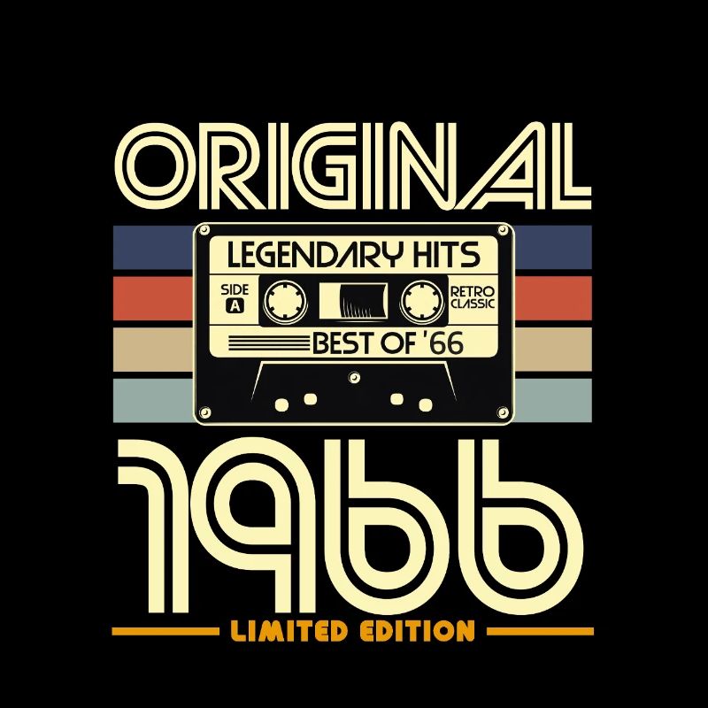Original 1966 Cassette Retro édition