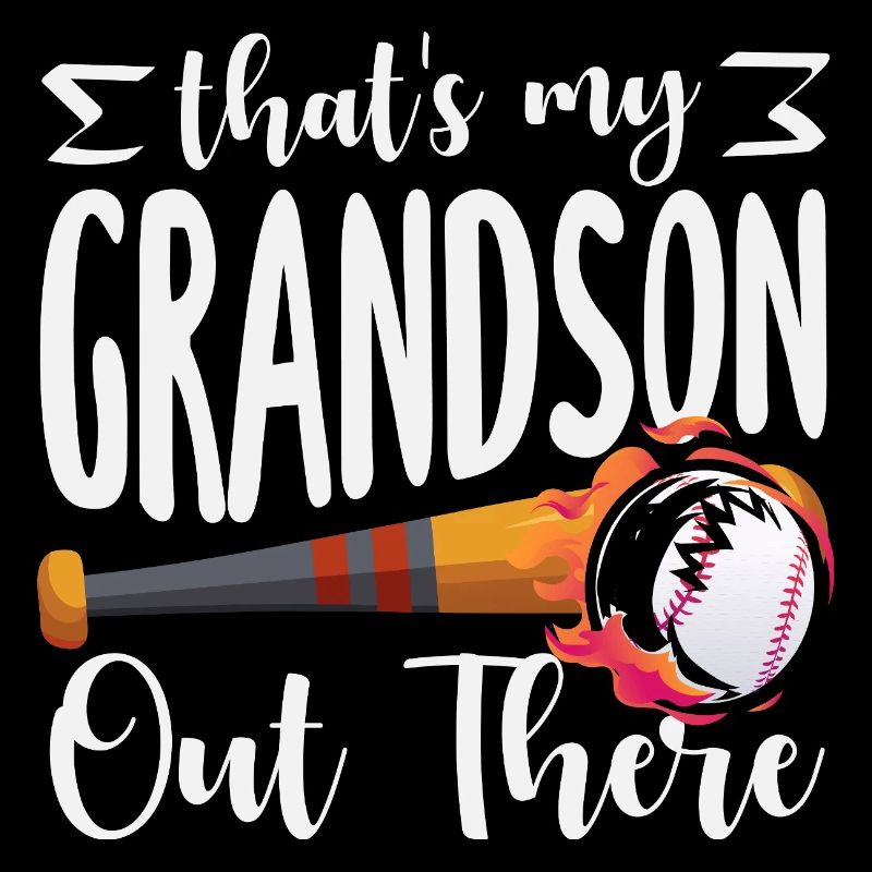 C’est mon petit-fils là-bas au baseball