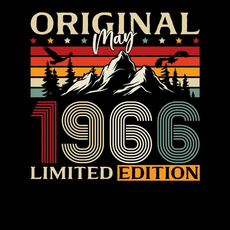 60th Birthday Gift Original May 1966