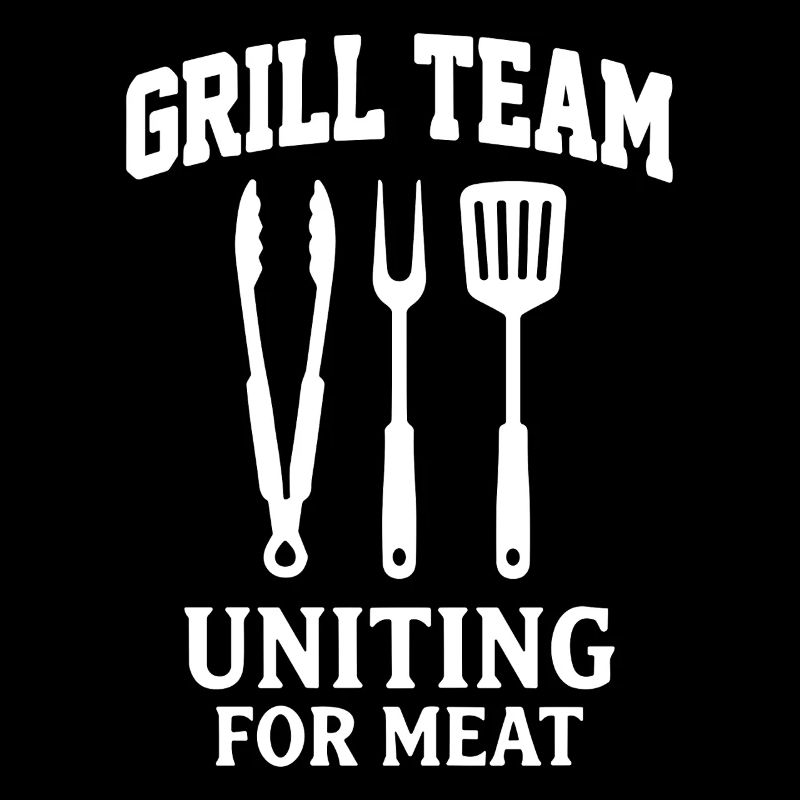 GRILL TEAM UNITING FOR MEAT BBQ Grafik