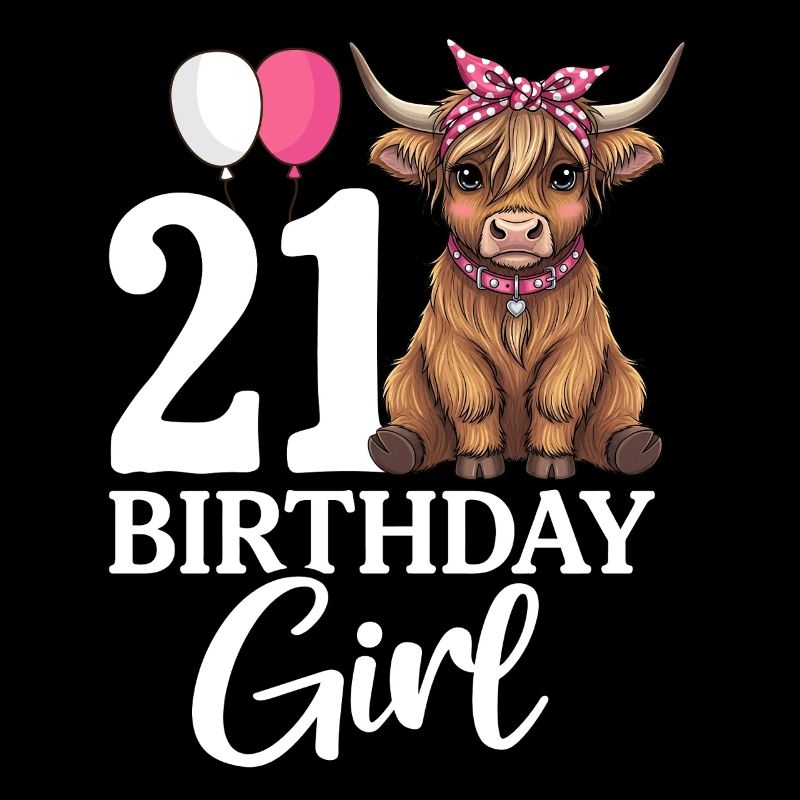 Fille d’anniversaire de 21 ans