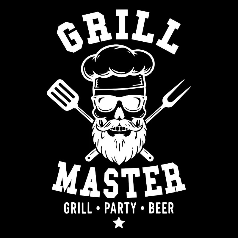 GRILL MASTER GRILL PARTY BEER Skull