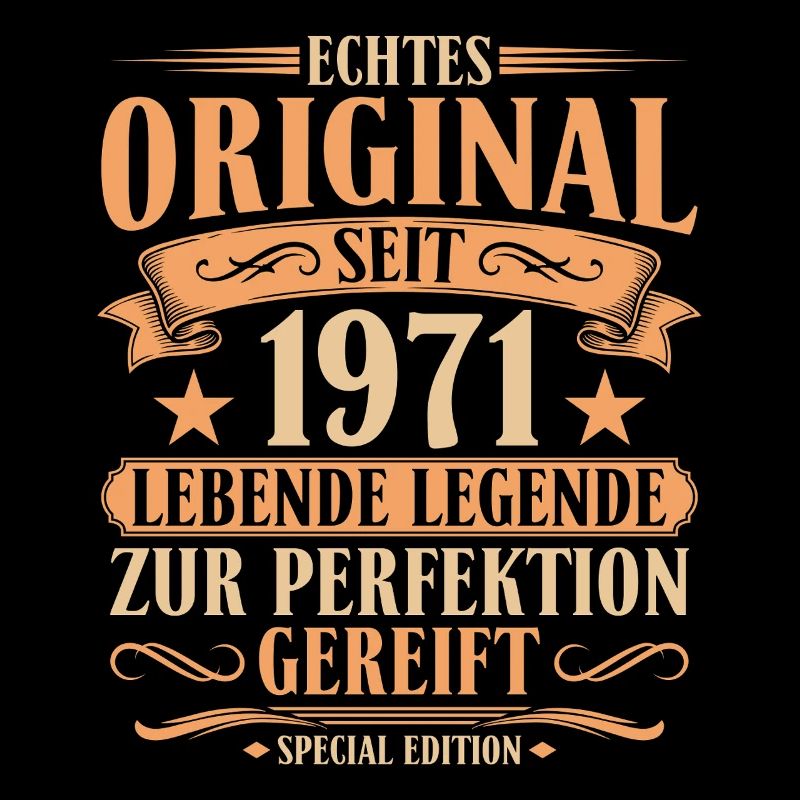 Original seit 1971 – 55. Geburtstag Retro