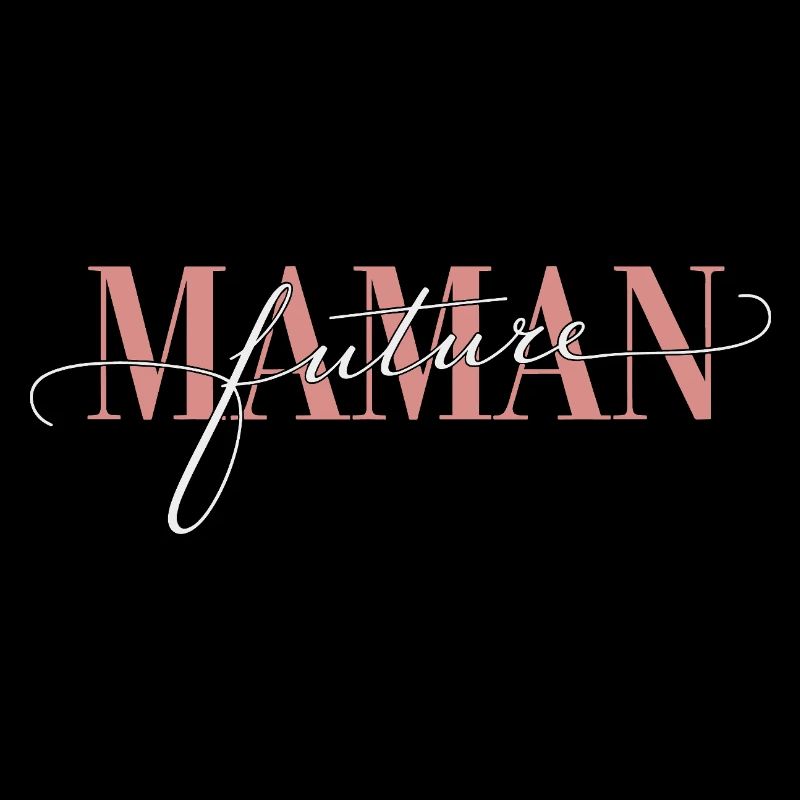 Future maman design minimaliste élégant grossesse
