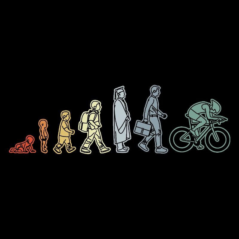 Radfahrer Evolution