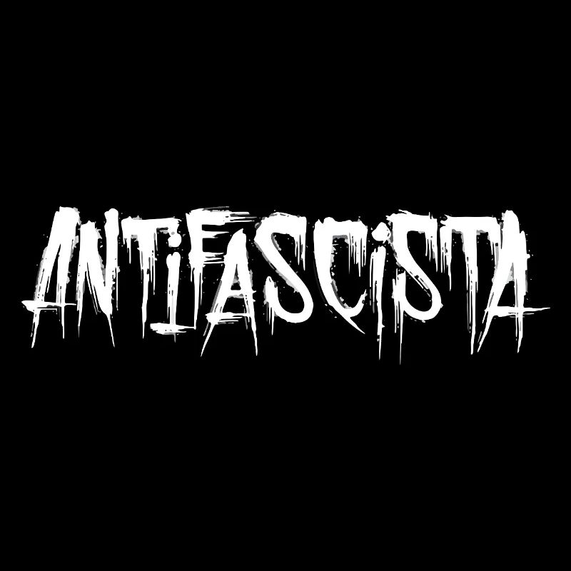 Lettrage antifasciste Graffiti Antifascisme