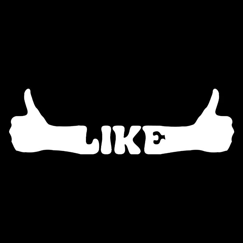 LIKE Daumen hoch Hand