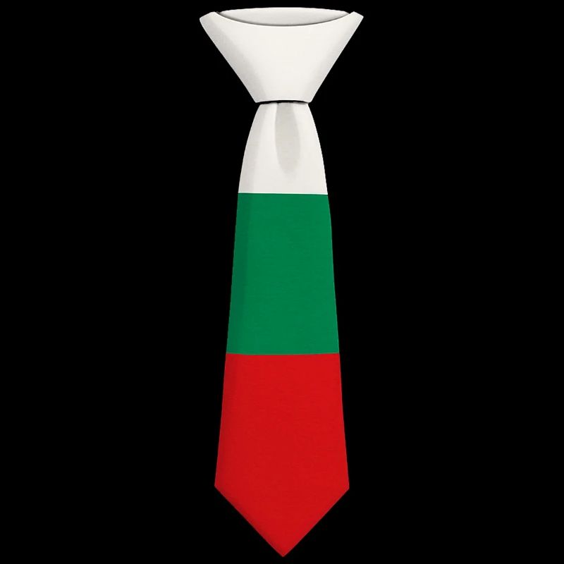 Cravate Bulgarie – Conception du drapeau